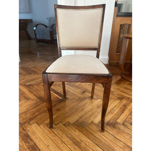 Polish Postmodern Art Deco Style Dining Chairs, 1960s, Set of 6 For Sale - Image 6 of 13