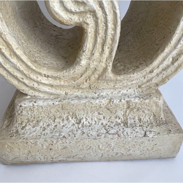 Glass Glass and Stone Effect Side Table / Accent Table For Sale - Image 7 of 15