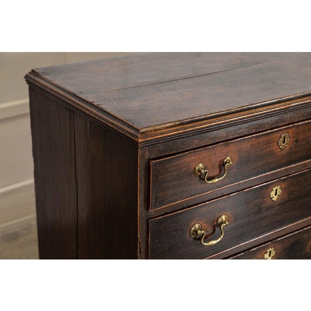 Large English George III Provincial Oak Dresser Base, 1790s For Sale - Image 14 of 18