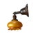 Gold Early 20th Century Signed Quezal Hand Blown Art Glass Wall Sconces - a Pair For Sale - Image 8 of 8
