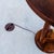 Brown Restored 1960s Sculpted Walnut & Brass Floor Lamp With Cocktail Table For Sale - Image 8 of 12