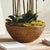 Kenneth Ludwig Chicago Burma Rattan Scalloped Edge Bowl Large For Sale - Image 4 of 4