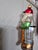 1990s Authentic Inge-Glas Germany Hand-Blown Glass Baseball Santa Ornament For Sale In Dallas - Image 6 of 10