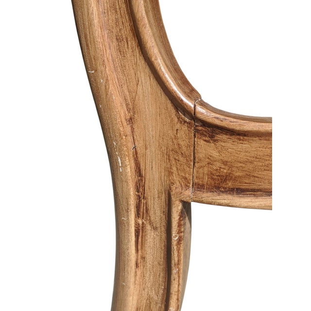 Wood Early 20th Century Victorian Upholstered Parlor Chair For Sale - Image 7 of 18