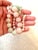 Asian Vintage Rose Quartz & Jade Beaded Necklace For Sale - Image 3 of 3