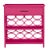 Coastal Infinity End Table - Bright Pink For Sale - Image 3 of 7