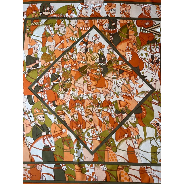 HERMÈS ALI BABA Silk Scarf edited 1972 Pierre Peron For Sale In New York - Image 6 of 12
