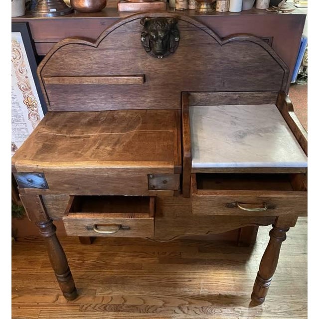 French Butcher Table For Sale - Image 9 of 12