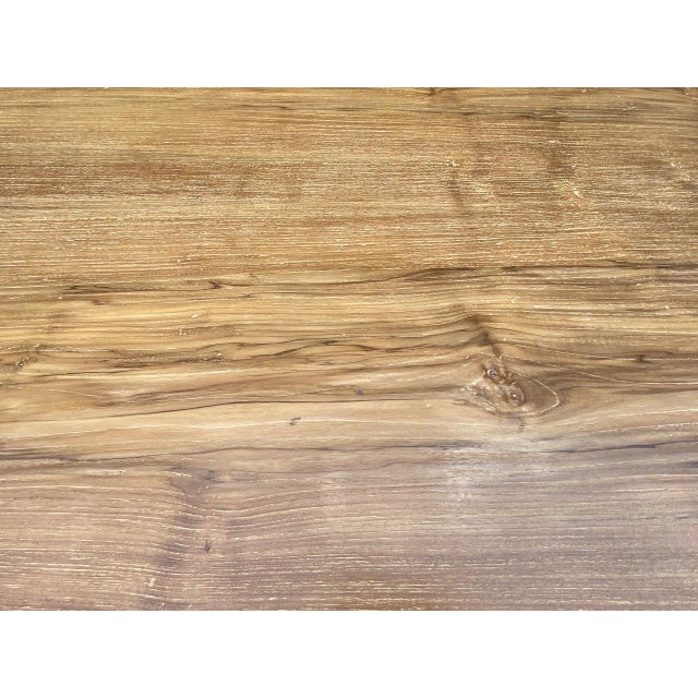 Andrianna Shamaris Midcentury Couture Teak Wood Dining Table For Sale - Image 14 of 18