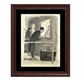 1930s Ticket Window, Carl Hugo Beetz For Sale