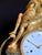 1800 French Artisan Empire Gold Bronze Mantel Clock For Sale - Image 16 of 18
