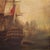 Auguste Mayer, Seascape Battle of Trafalgar, 1954, Oil on Canvas For Sale - Image 13 of 15