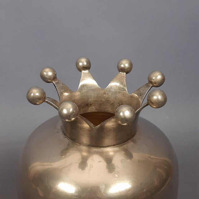 Silver Vase from Jordan Sheffield Collection For Sale - Image 8 of 11