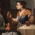 Lombard School Artist, Figurative Composition, 1670, Oil Painting on Canvas For Sale - Image 6 of 14