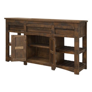 Atlantic 3 Drawer / 2 Door Console Table - 67" For Sale