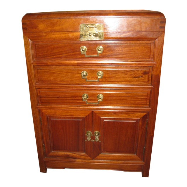 1960s Mid Century Modern Rosewood Silverware Chest Chairish