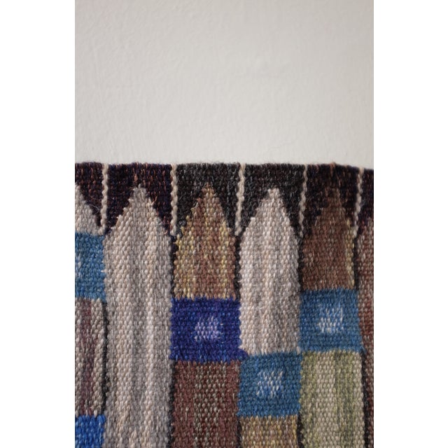 Mid-Century Modern Tapestry by Jönköpings Läns Hemslöjd For Sale - Image 3 of 9