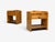 Swedish Modern, Bedside Tables, Knotty Pine, Sweden, 1960s For Sale - Image 4 of 11