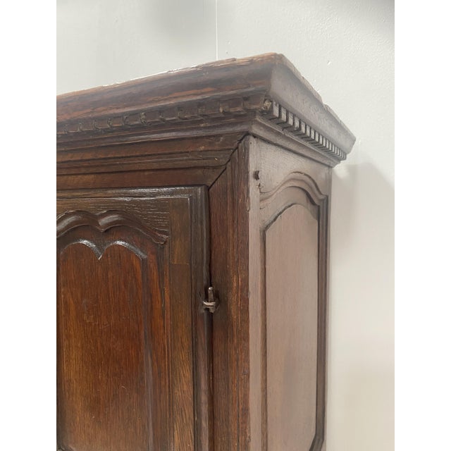 Antique Carved Oak Master Cabinet, 1800s For Sale - Image 9 of 12