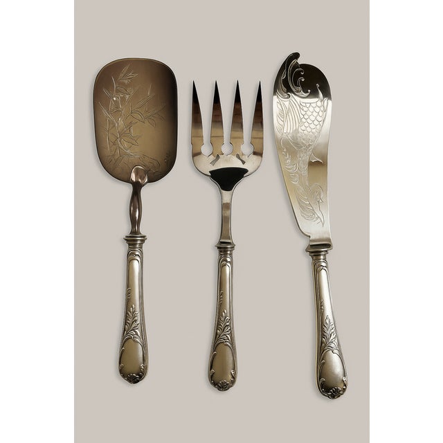 Prestige Flatware Service with Marly Pattern for 18 from Christofle, 1897, Set of 154 For Sale - Image 9 of 13