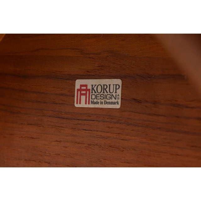 Extendable Dining Table from Korup Mobler, Denmark, 1960s For Sale - Image 11 of 12