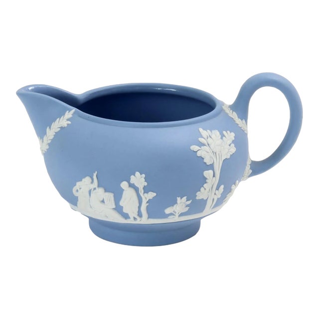 Wedgwood Jasperware Creamer, Dated 1969 For Sale