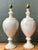 Vintage Alabaster Urn Form Lamps - a Pair For Sale - Image 11 of 12