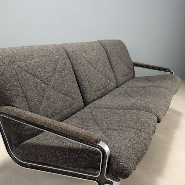 Vintage Sofa attributed to André Vandenbeuck from Strässle For Sale - Image 3 of 12