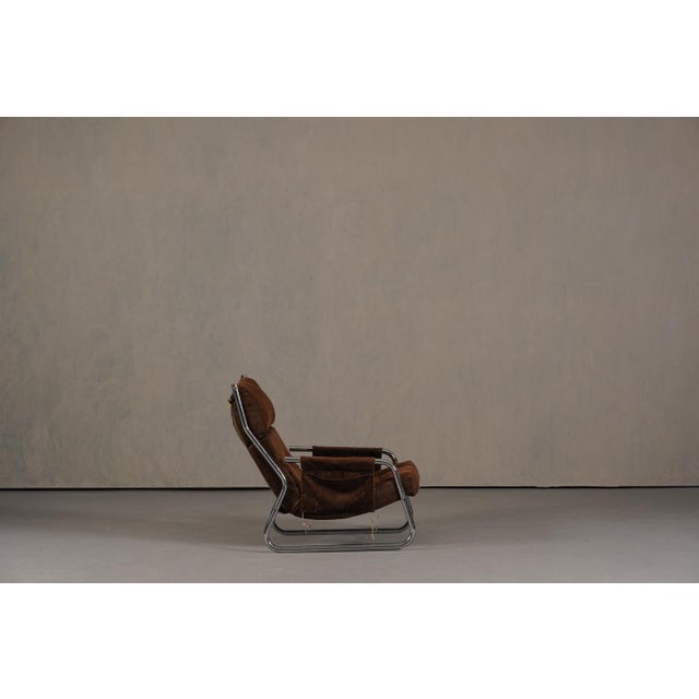 Mid-Century Modern Mid-Century Armchair by Gillis Lundgren for Ikea, Sweden, 1970s For Sale - Image 3 of 18