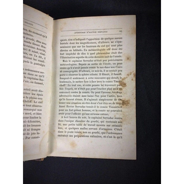 Early 20th Century Jules Verne's "Hector Servadac" - First Part, 9th Edition Book by Ed. Hetzel For Sale - Image 4 of 6