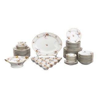 Haviland Limoges "Jewel" Dinner Service, 82 Pcs. For Sale