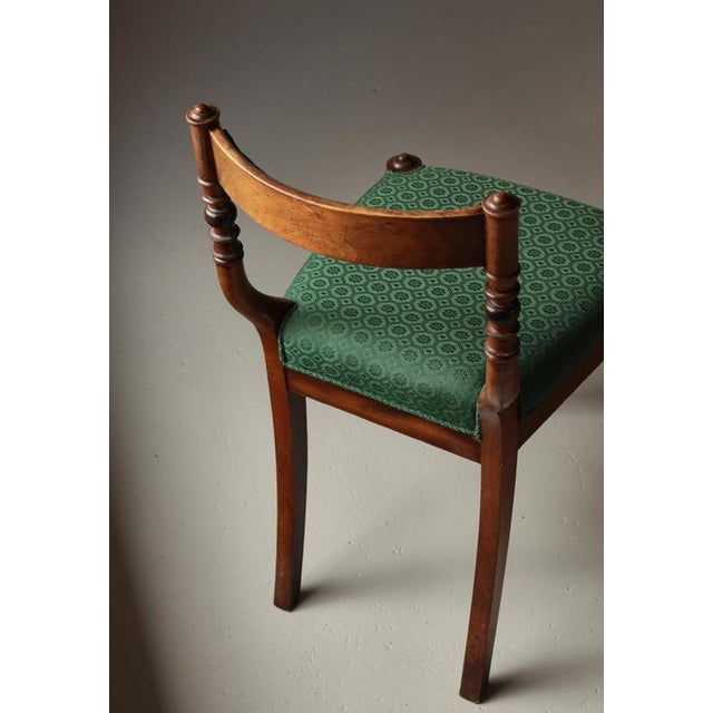 19th Century Danish Side Chair in the style of M. G. Bindesbøll, 1890s For Sale - Image 11 of 15
