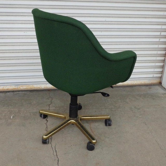 1970s Ward Bennett for Brickel and Associates Office Chair For Sale - Image 4 of 5