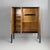 1950s Mid-Century Modern Italian Wooden Bar Cabinet, 1950s For Sale - Image 5 of 14