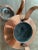 Copper Antique Copper Tea Kettle With Rattan Handle, Made in Norway For Sale - Image 8 of 9