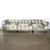 Mid 20th Century Mid-Century Harvey Probber 4-Piece Deep Tufted Modular Sofa in Platinum Velvet For Sale - Image 5 of 17