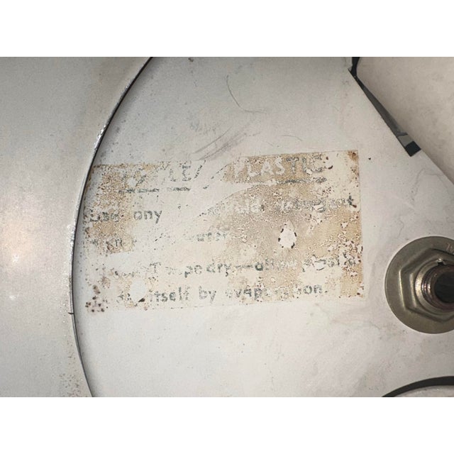 Mid 20th Century Mid Century Modern Green Enamel Desk Lamp For Sale - Image 11 of 12