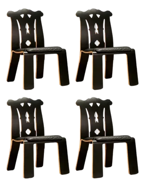 Robert Venturi Post-Modern 'Chippendale' Chairs for Knoll International, C. 1985