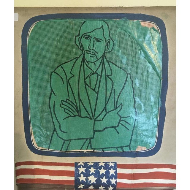 Ermete Lancini, Abstract Collage, 1960s, Mixed Media For Sale - Image 9 of 17