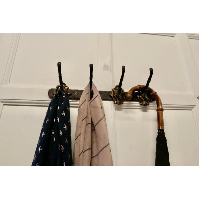 Iron Coat Hooks, 1960s For Sale - Image 3 of 7