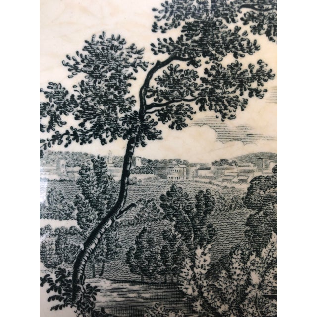 Royal Worcester Palissy "Avon Scenes" Hand Engraved Porcelain Platter For Sale In Charleston - Image 6 of 10