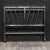 Early 20th Century Art Deco Nickel Double/Full Bed Frame c.1930 For Sale - Image 5 of 11