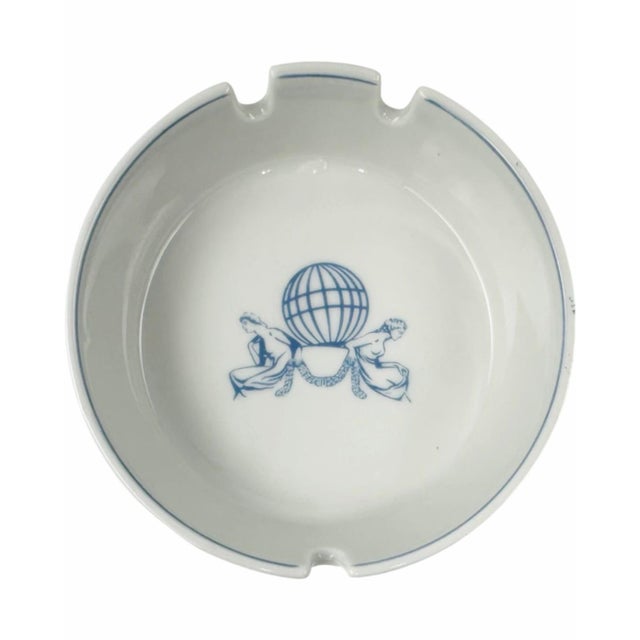 Vintage Ciga Hotels Italy Schönwald Germany Porcelain Ashtray Compagnia Alberghi For Sale - Image 9 of 10