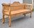 Pine Camel-Back Bench or Settle, Circa 1900 For Sale - Image 4 of 13