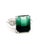 Natural Tourmaline Diamond Ring Size 7 14k W Gold 8.5 TCW Certified For Sale - Image 14 of 16