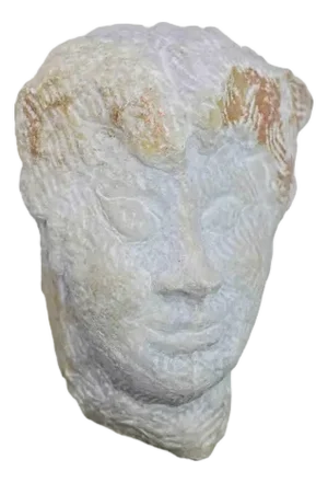 Sirio Pellegrini, Head of Boy, Marble Sculpture, 1960s