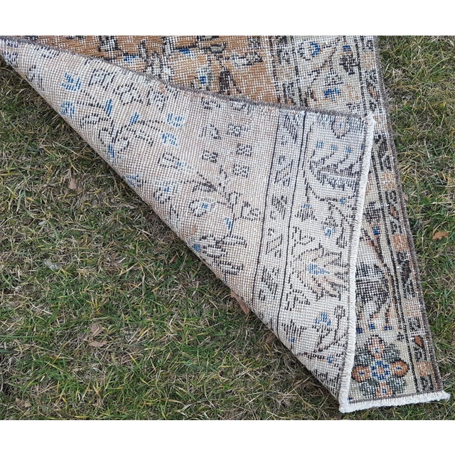 Textile Distressed Turkish Sparta Runner For Sale - Image 7 of 8