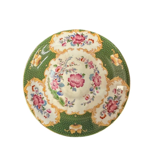 Vintage Royal Grafton Canton Demitasse Cup and Saucer For Sale In New York - Image 6 of 11
