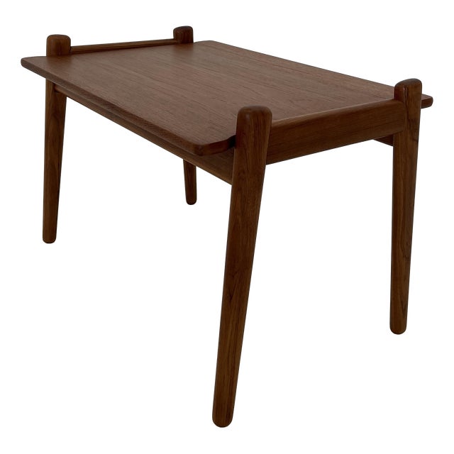 Mid-Century Teak Side Table by Fredrik A. Kayser for Vatne, Norway, 1960s For Sale