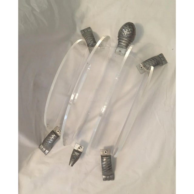 Mid-Century Modern Mid-Century Turtle Magazine Rack For Sale - Image 3 of 3